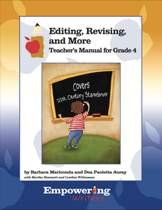 Complete Set - Grade 4 Editing, Revising, & More (printed guide and student books) - U.S.