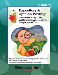 Grade 8 Informational/Expository Writing Guide (printed) - Canada